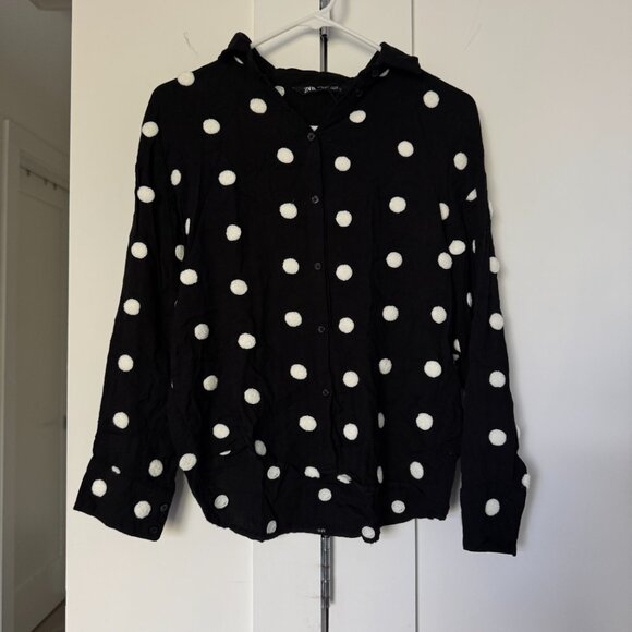 Zara Polkadot Shirt - Picture 1 of 10